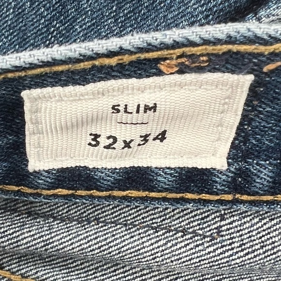 PacSun Slim Straight Leg Jeans Size 32 x 34 Men's - Picture 4 of 6